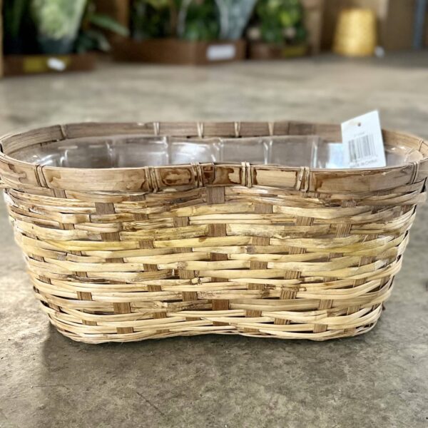 6" Double Peanut Basket