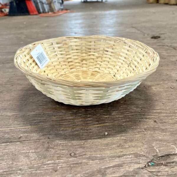 11" Bamboo Bun Basket