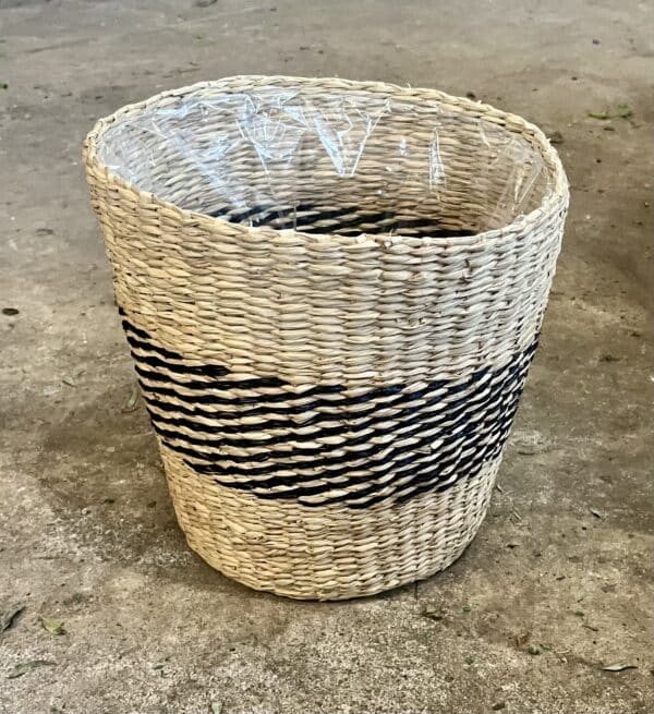 8" Pot Cover Basket Seagrass